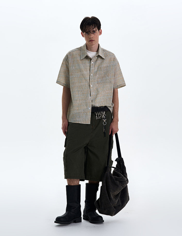 MADWITCH VINTAGE LOOSE FIT SHIRT #CR219