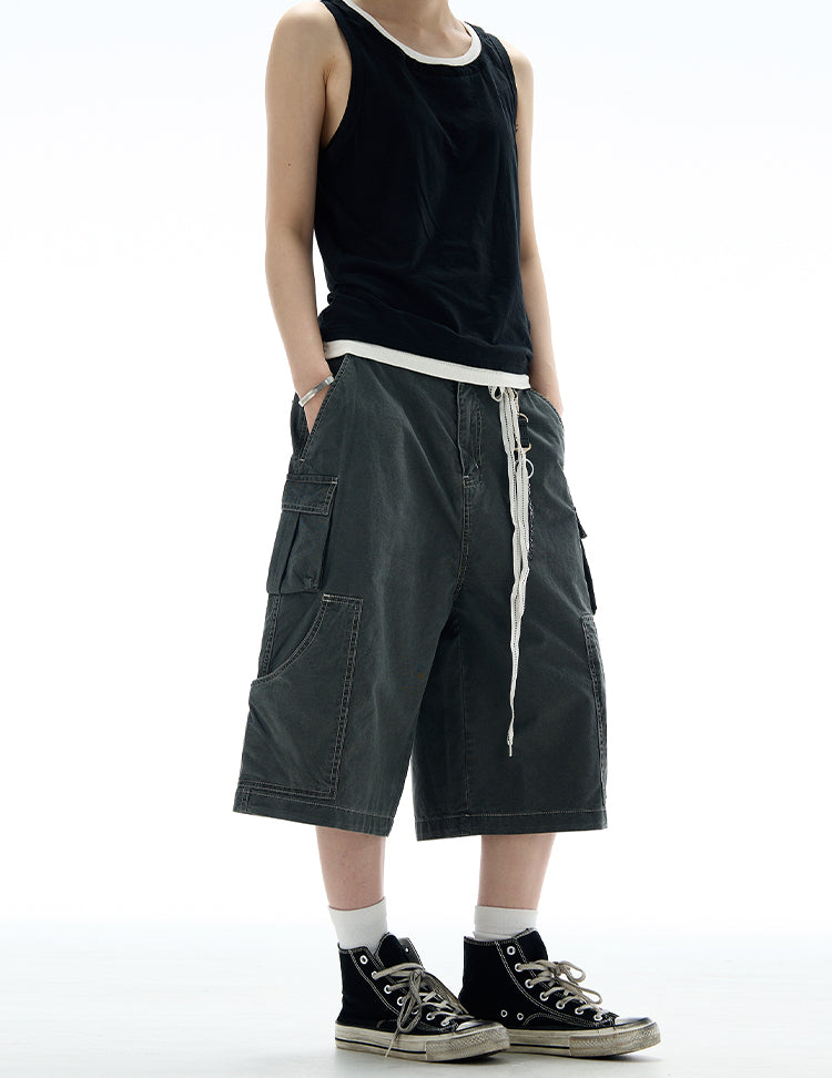 MADWITCH STREET STYLE CASUAL SHORTS #DK113
