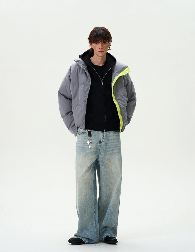 MADWITCH VINTAGE SHORT PUFFER JACKET #8622