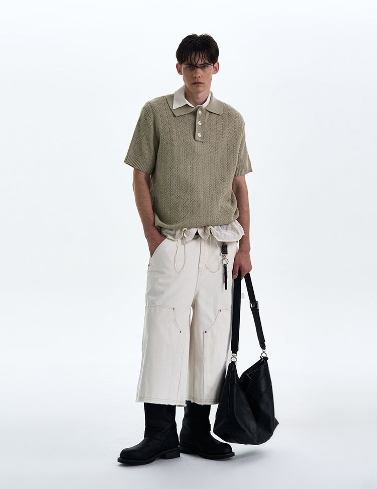 MADWITCH KNITTED SHORT SLEEVES #BN81