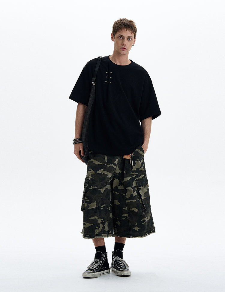 MADWITCH LOOSE FIT CASUAL T-SHIRT #880218