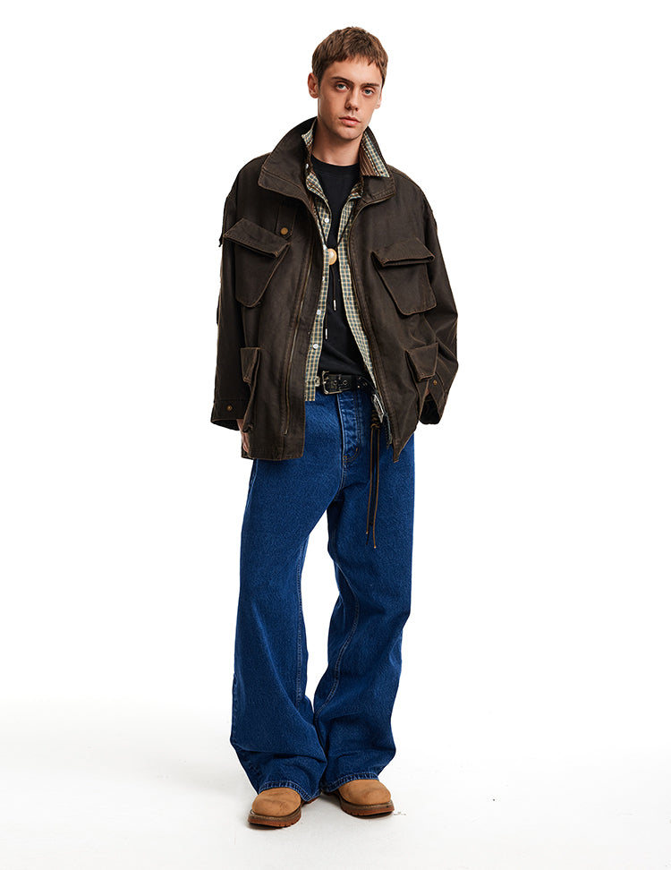 MADWITCH UTILITY LONG JACKET #AW25146