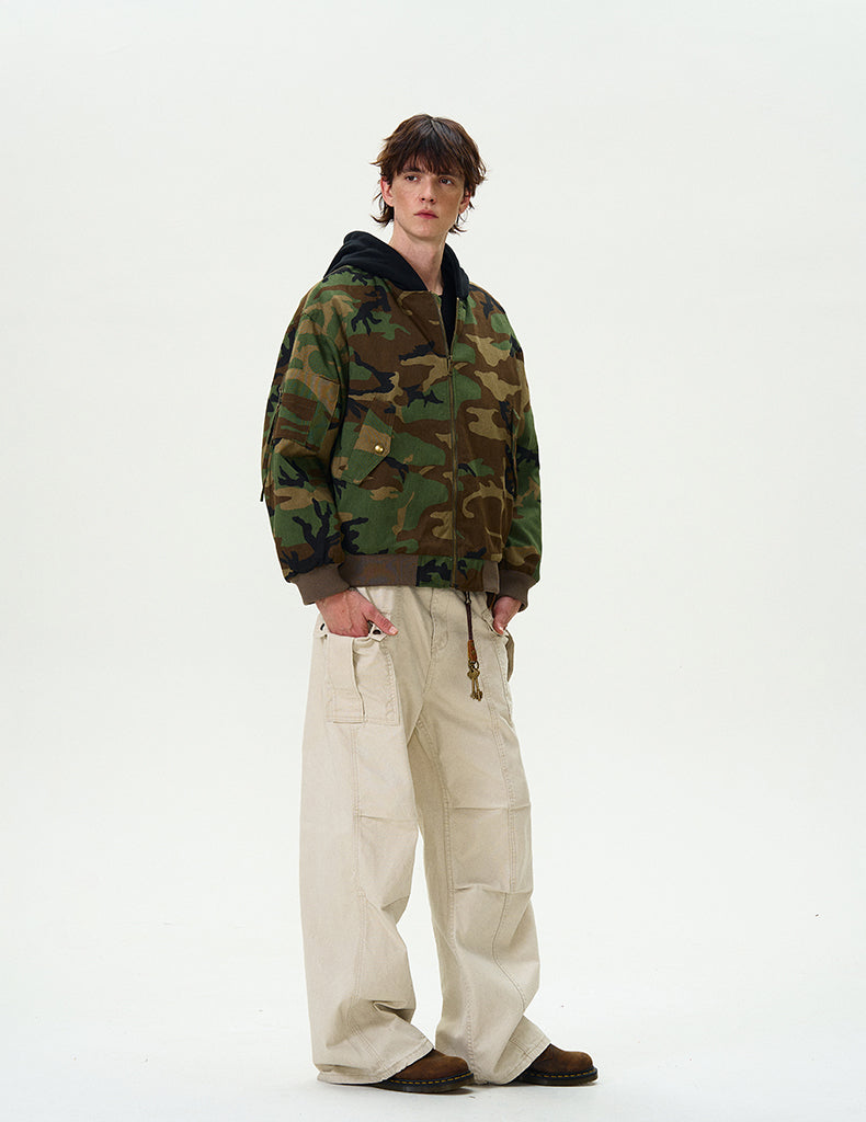 MADWITCH CAMO HOODED JACKET #L417