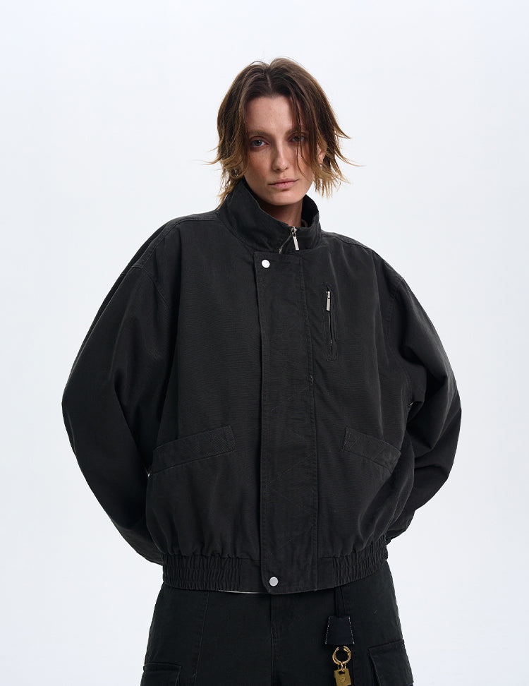 MADWITCH CROPPED BOMBER JACKET #171-1