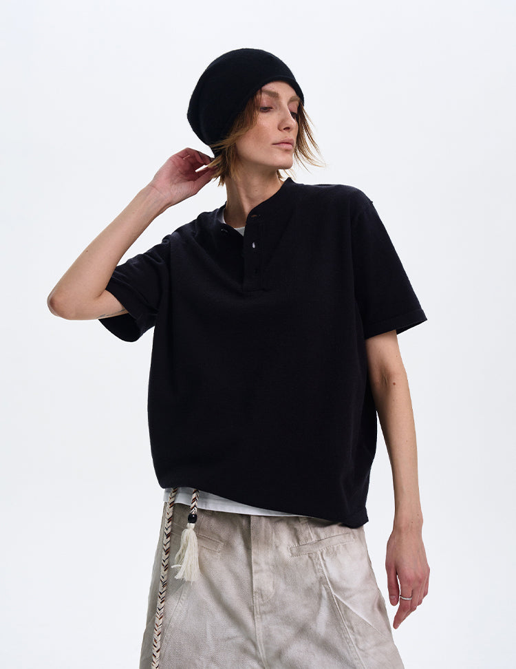 MADWITCH KNITTED SHORT SLEEVE #240271