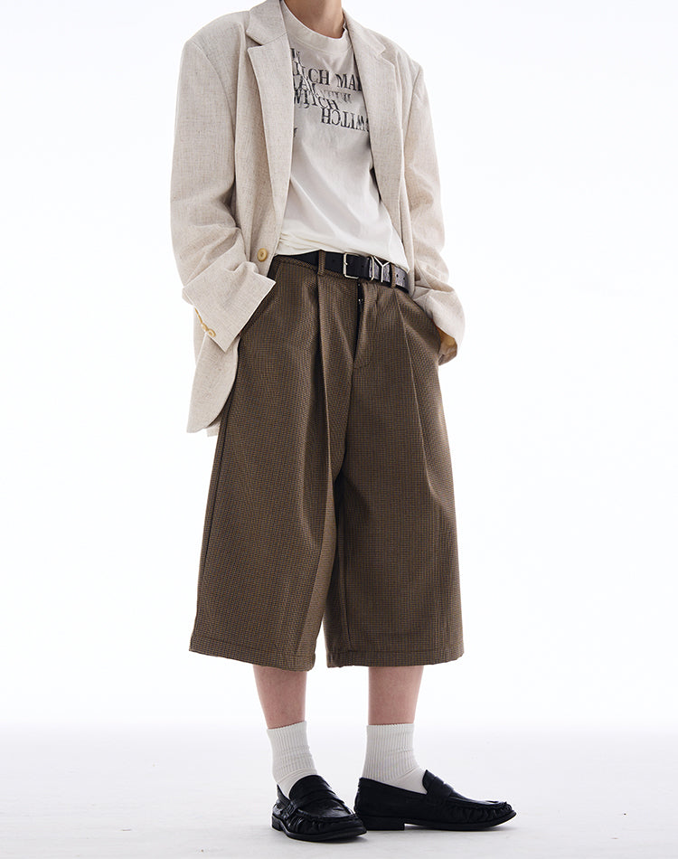 MADWITCH VINTAGE OLD MONEY STYLE SHORTS #L803