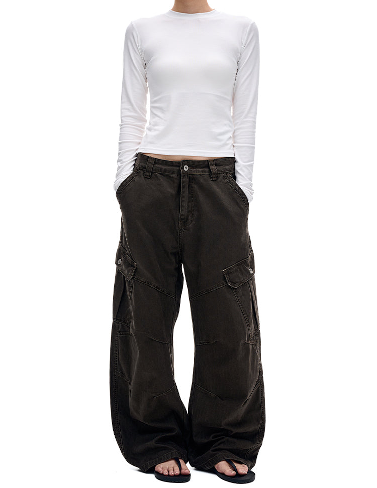 MADWITCH UTILITY BENT LEG PANTS #CK3557
