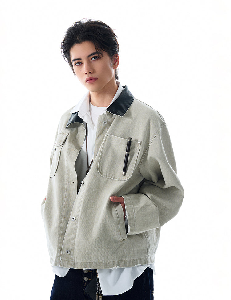 MADWITCH WASHED WORK JACKET #WT45