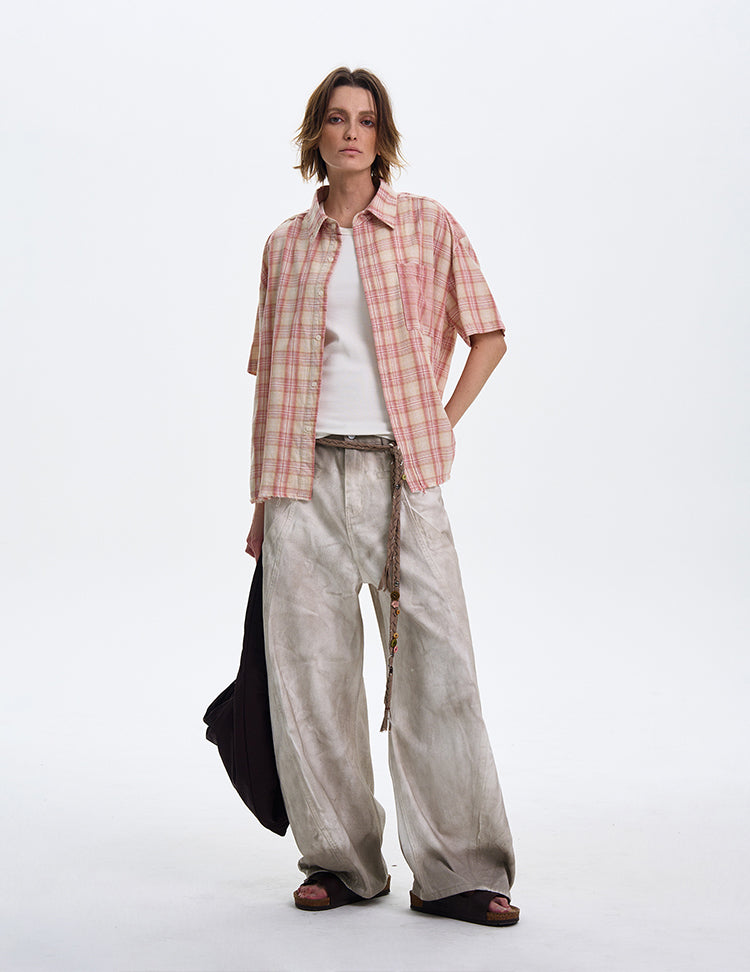 MADWITCH VINTAGE SHORT-SLEEVE SHIRT #C007