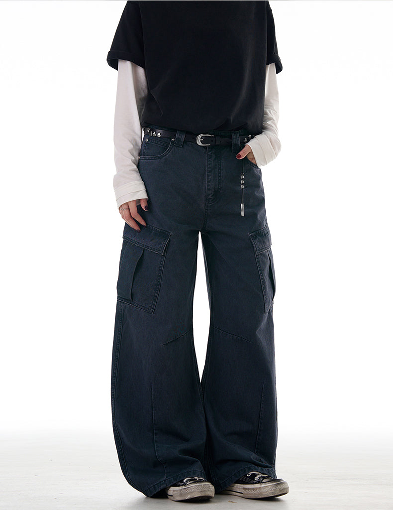 MADWITCH BAGGY VINTAGE CARGO PANTS #A605