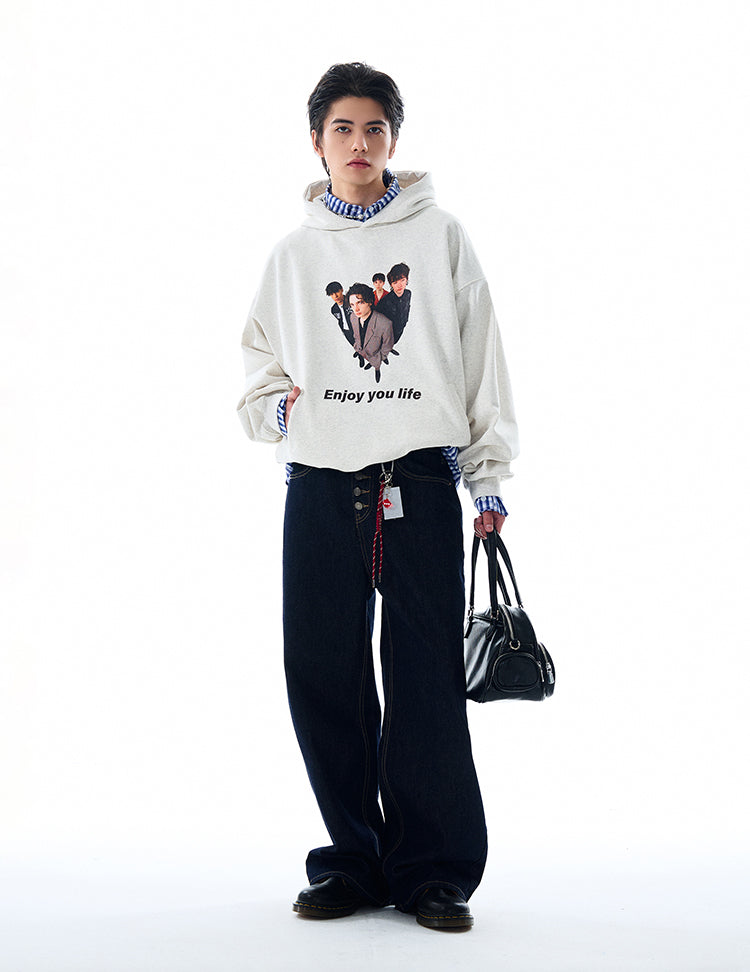 MADWITCH CLASSIC HOODED SWEATSHIRT #MD4155