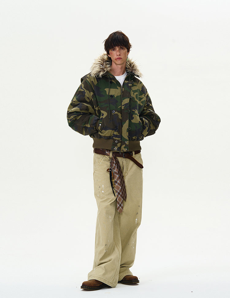 MADWITCH VINTAGE CAMO JACKET #WL4447