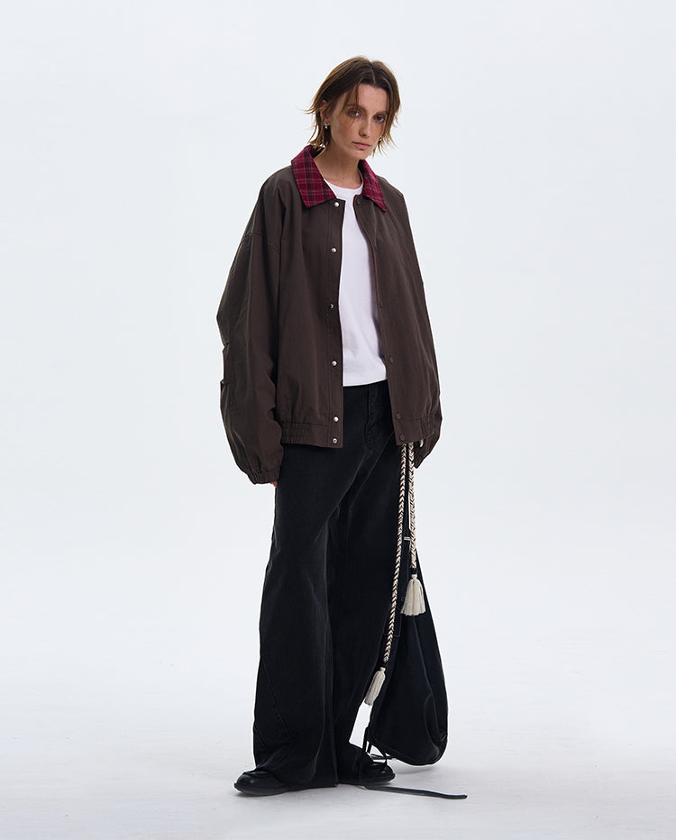 MADWITCH PLAID WORKWEAR JACKET #N1353