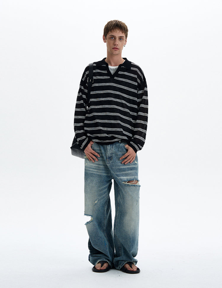 MADWITCH LIGHTWEIGHT KNIT LONG SLEEVE #68802