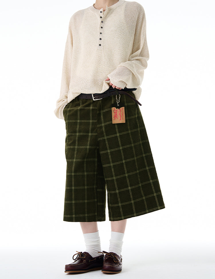 MADWITCH UNISEX MID-LENGTH CHINO SHORTS #DR1009