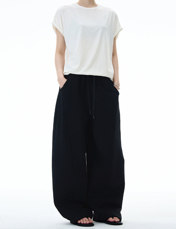 MADWITCH UNISEX DRAPEY STRUCTURED CASUAL PANTS #BNK171