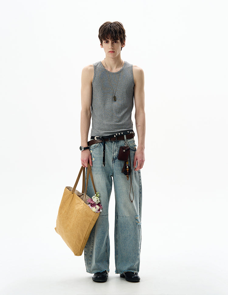 MADWITCH SLEEVELESS VEST TOP #27356