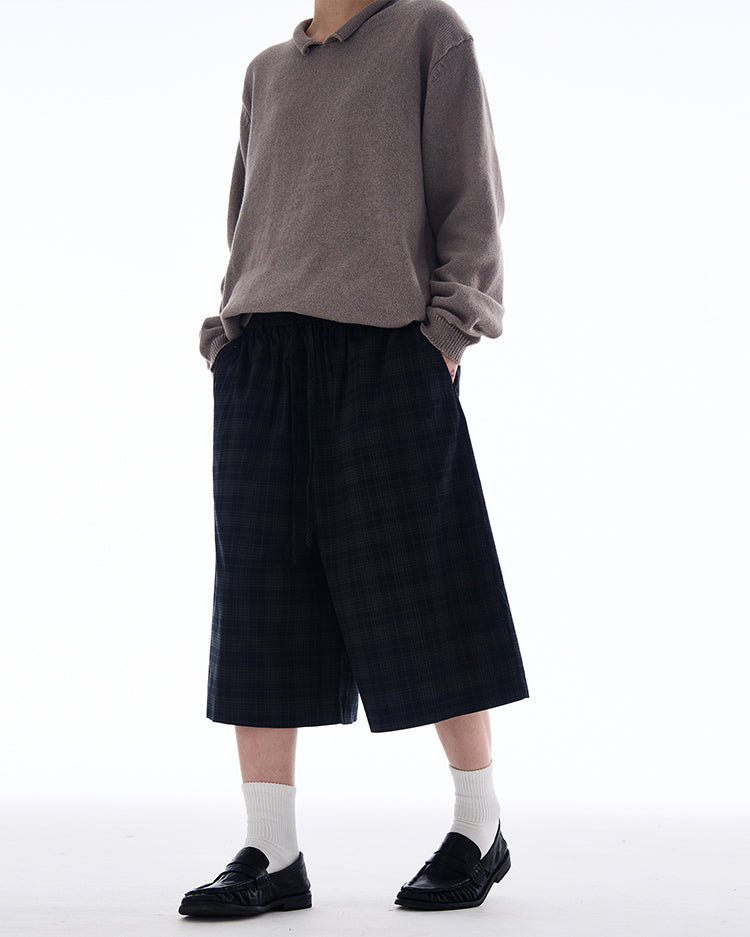 MADWITCH NEUTRAL VINTAGE CROPPED PANTS #L486