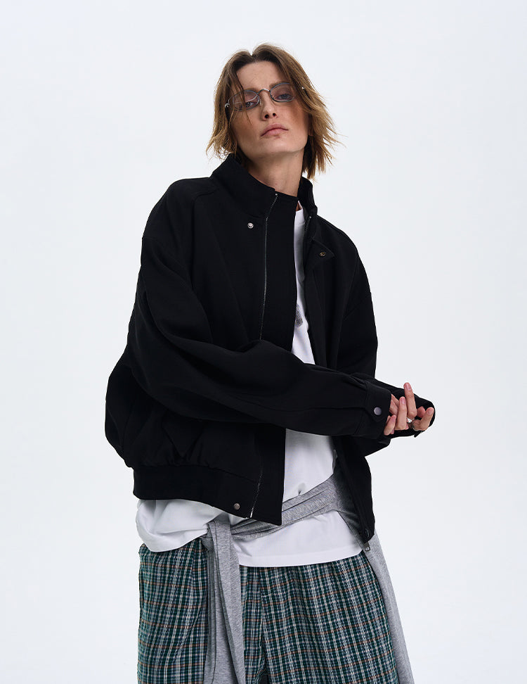 MADWITCH LOOSE STAND COLLAR JACKET #246006