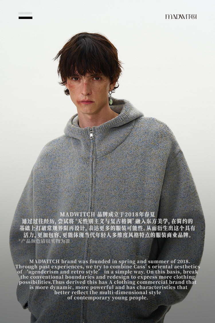 MADWITCH KNITTED SWEATER CARDIGAN #C143+