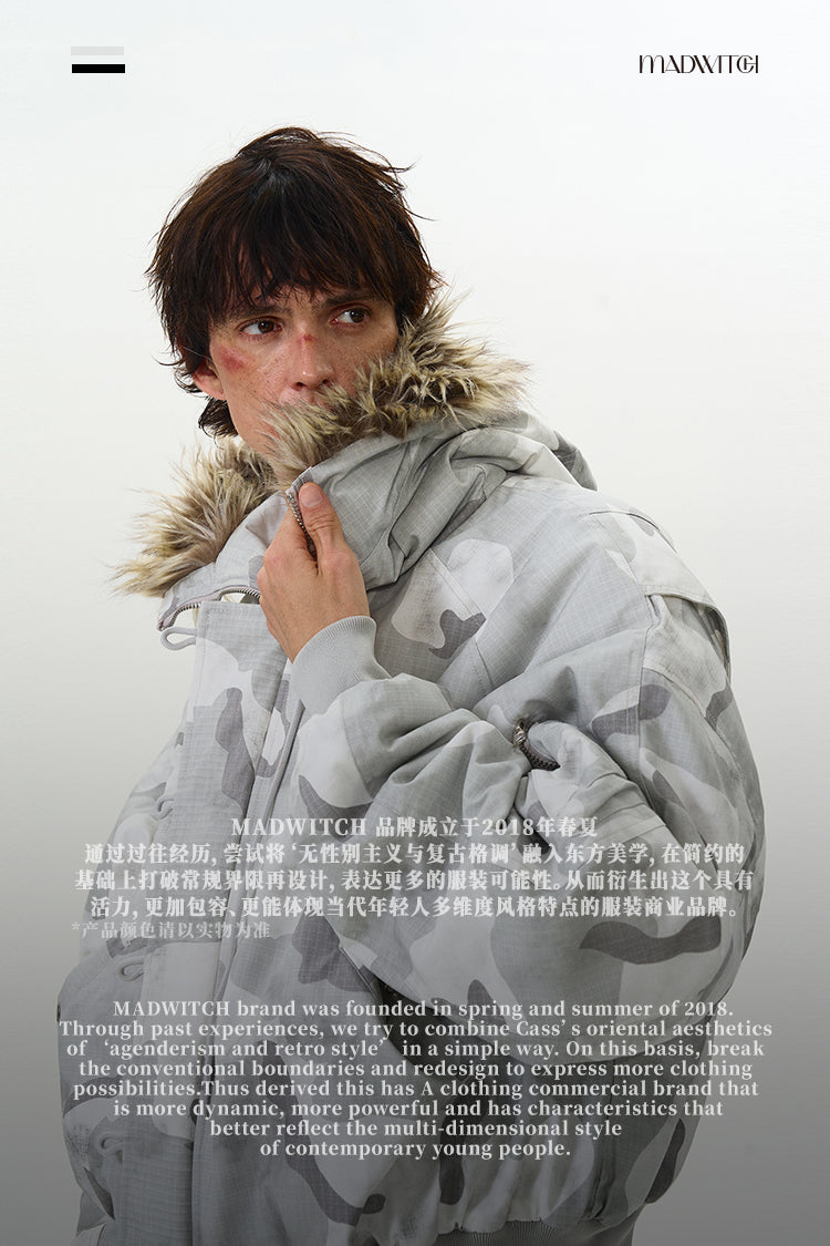MADWITCH WINTER WARM COAT #C156Q24