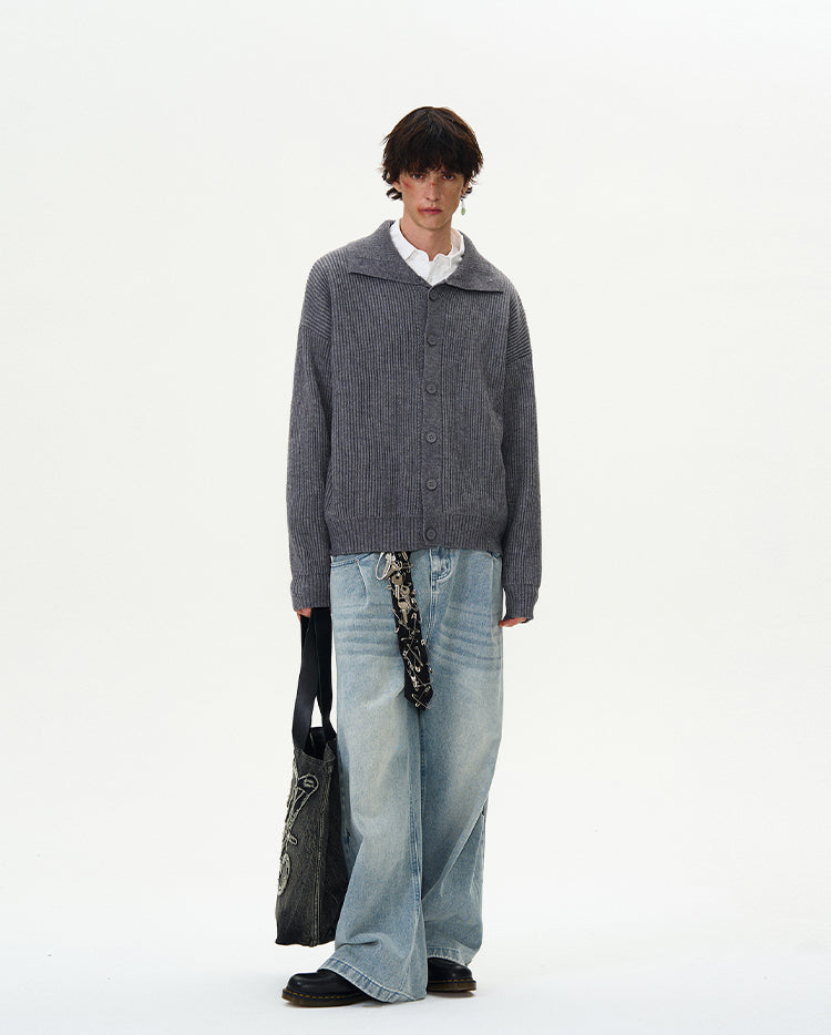 MADWITCH KNITTED CARDIGAN JACKET #MFY205