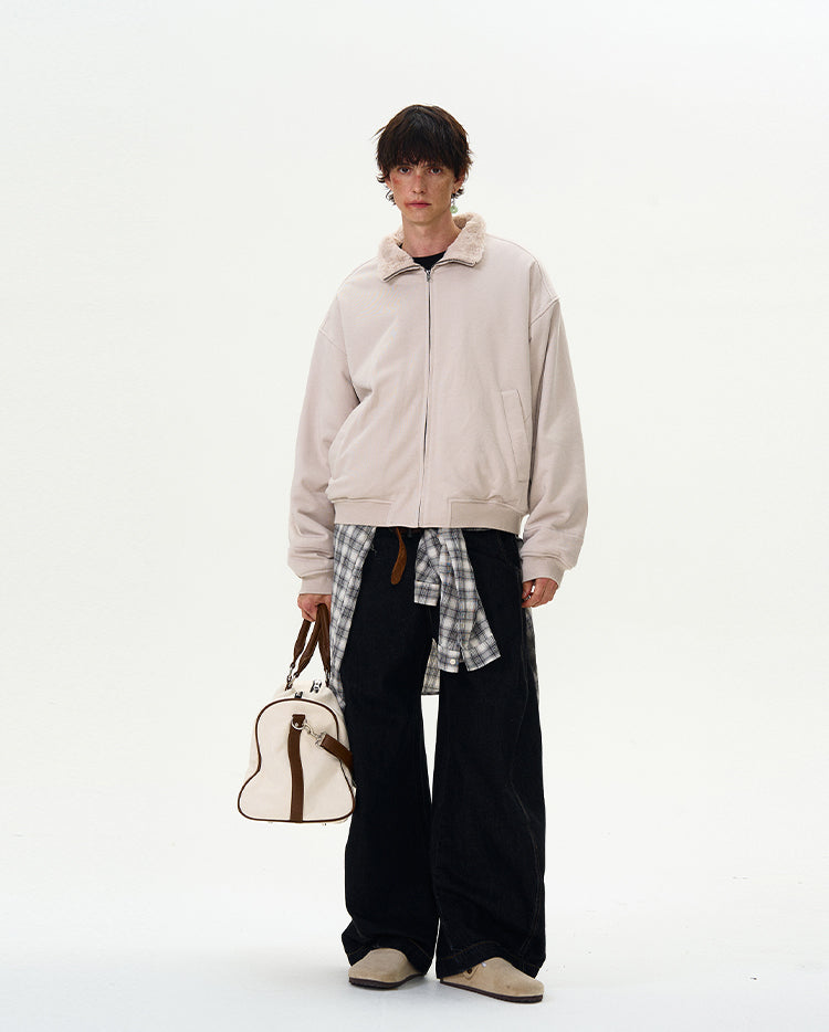 MADWITCH FLEECE-LINED CASUAL JACKET #0175