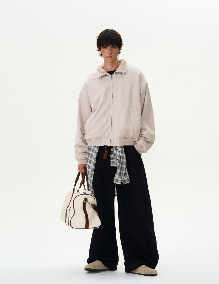 MADWITCH FLEECE-LINED CASUAL JACKET #0175