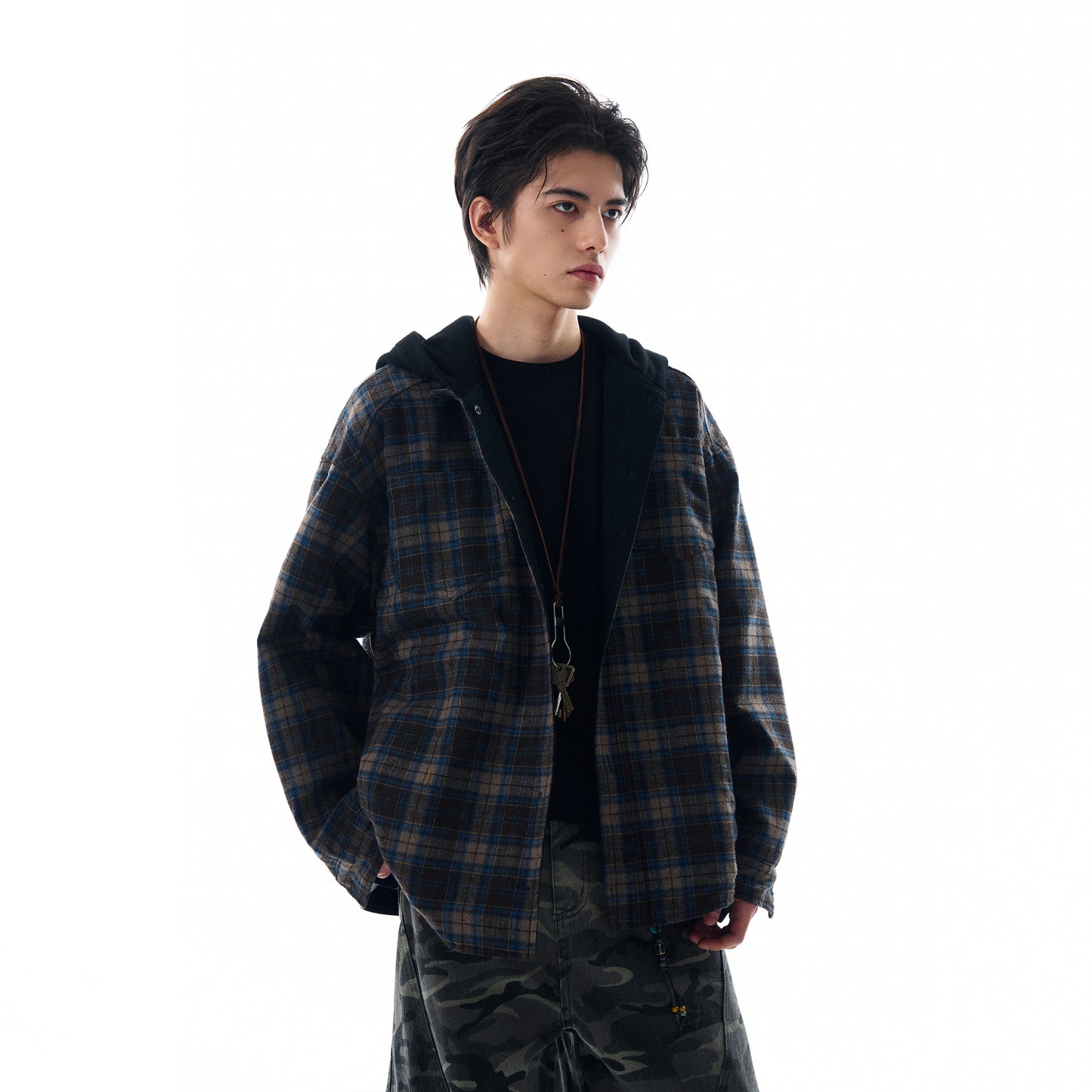 MADWITCH REVERSIBLE HOODED SWEATSHIRT #W2526