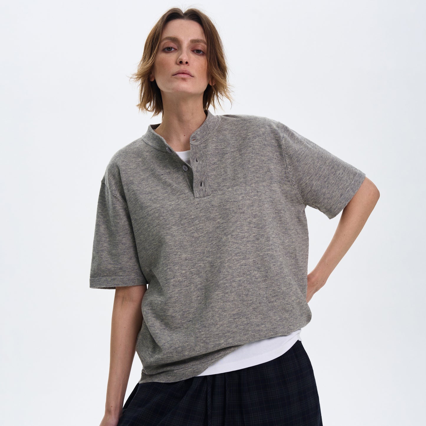 MADWITCH KNITTED SHORT SLEEVE #240271