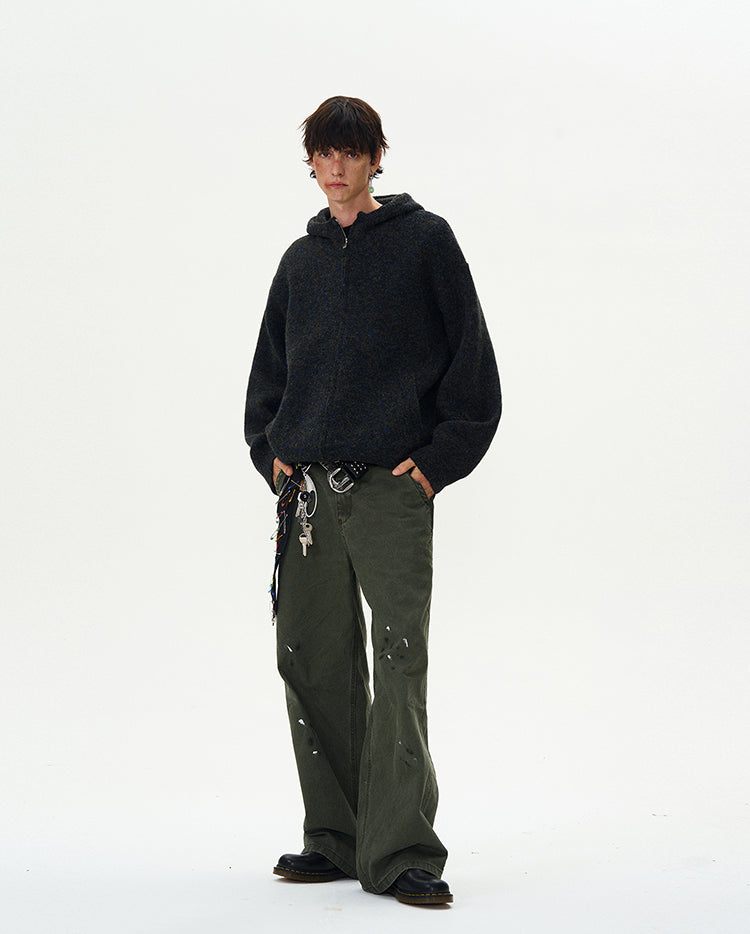 MADWITCH KNITTED SWEATER CARDIGAN #C143+