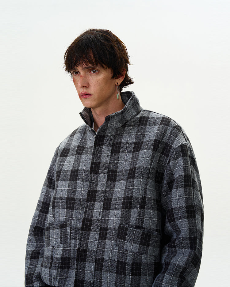 MADWITCH STAND COLLAR PADDED JACKET #RW136