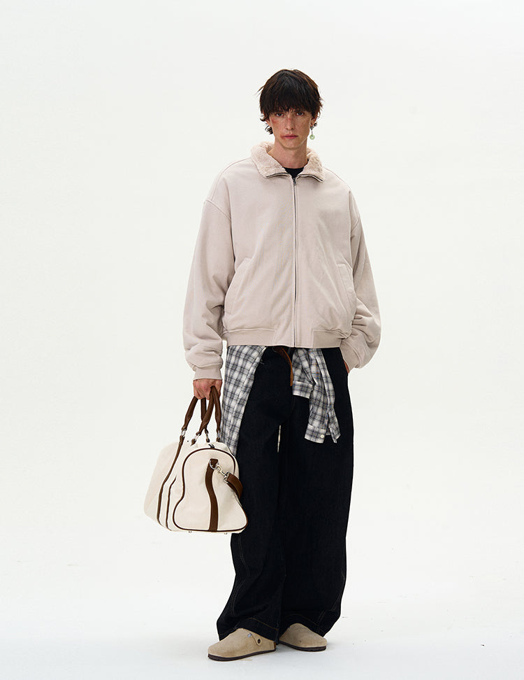 MADWITCH FLEECE-LINED CASUAL JACKET #0175