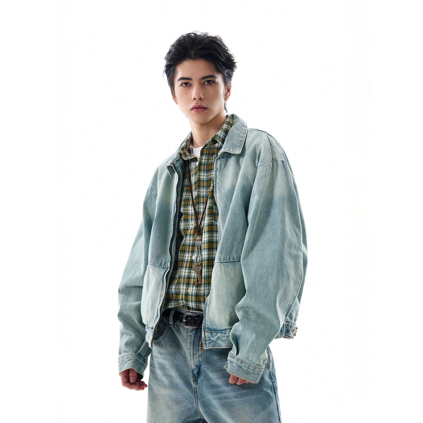 MADWITCH PATCHWORK DENIM JACKET #G6629