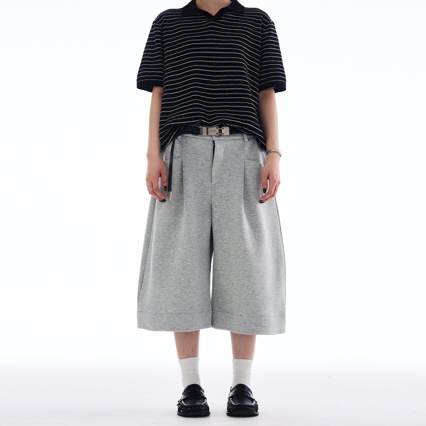 MADWITCH CLEANFIT CASUAL CROPPED PANTS #L538