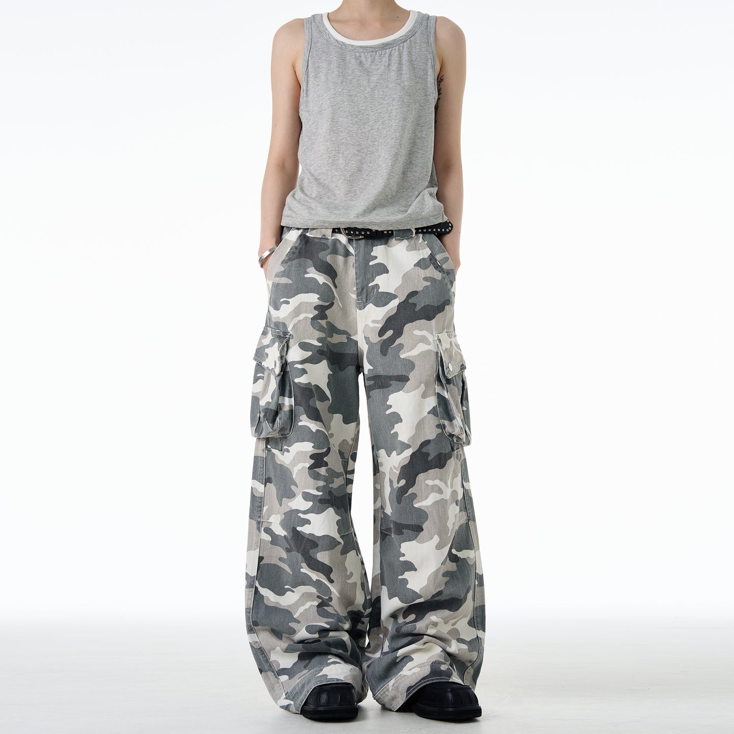 MADWITCH CAMO CARGO PANTS #G6677