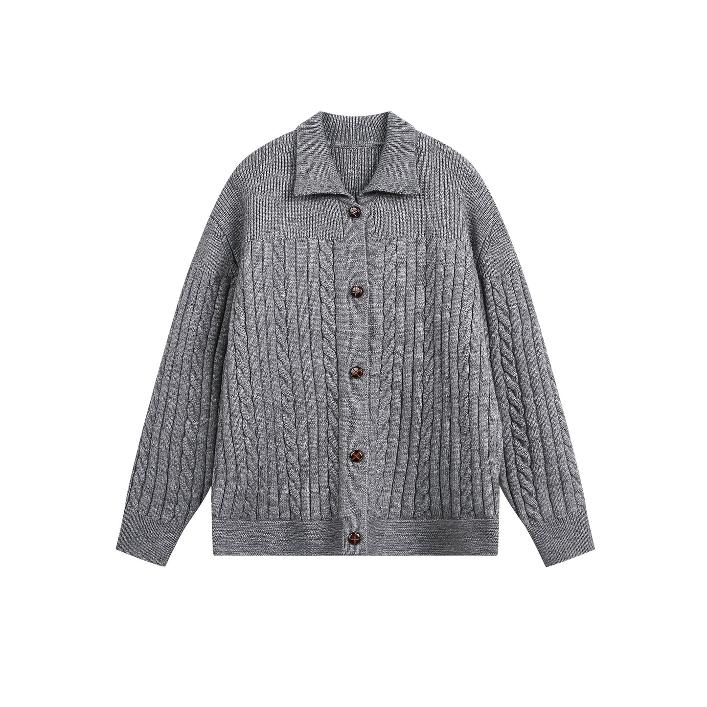 MADWITCH CABLE SLOUCH CARDIGAN #M10