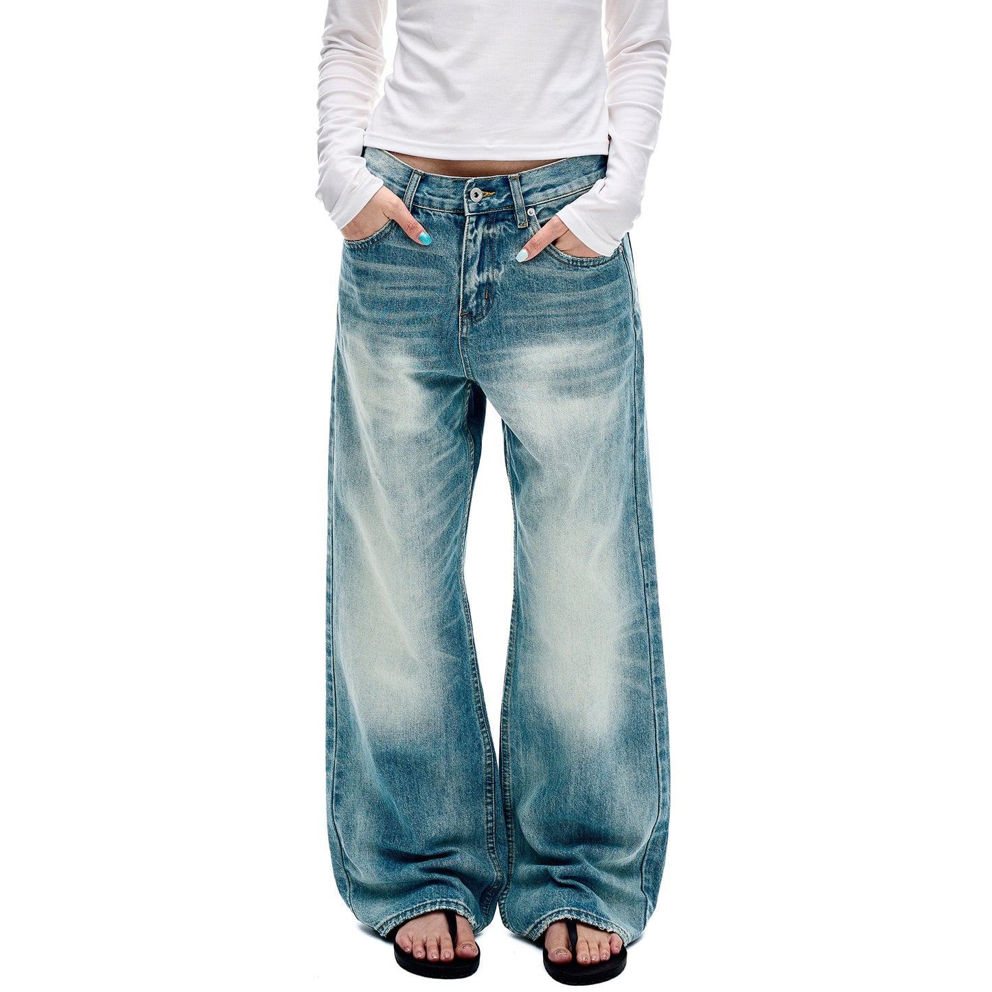 MADWITCH URBAN VINTAGE JEANS #K9692