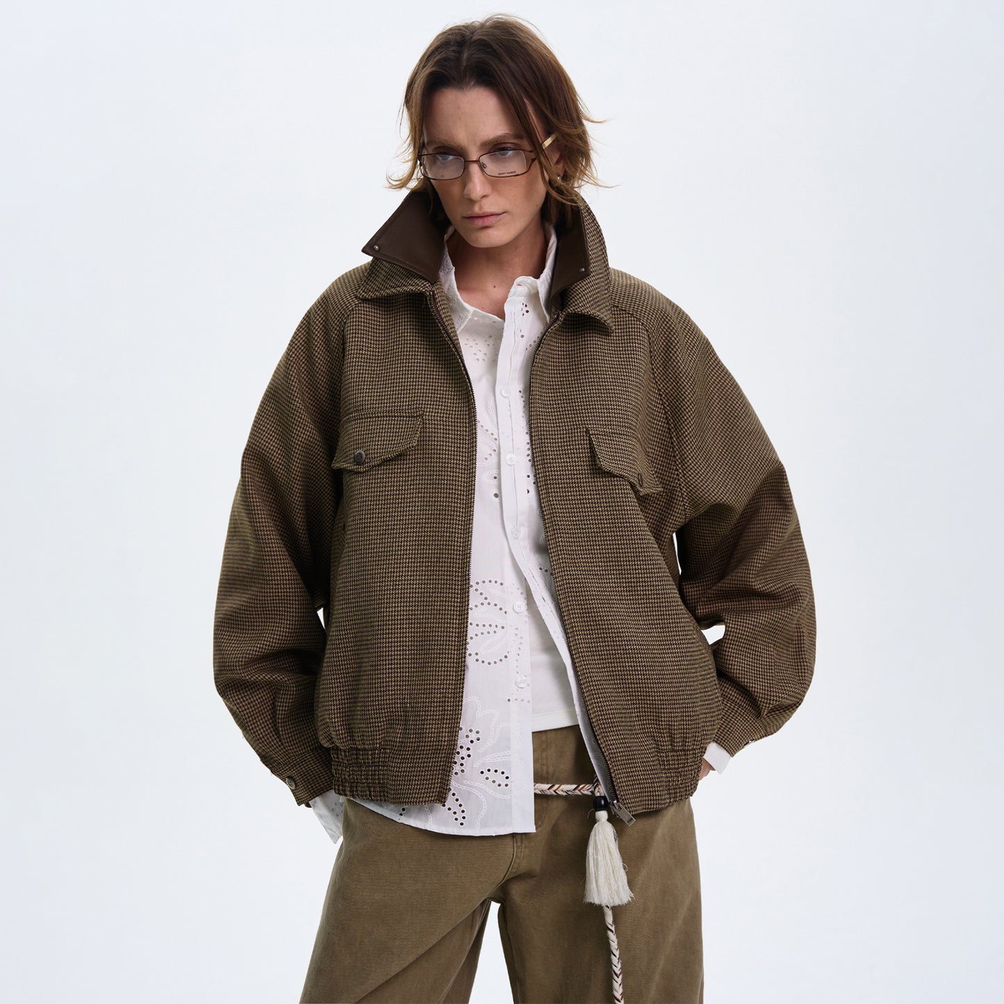 MADWITCH OLD MONEY DOUBLE-COLLAR JACKET #990503