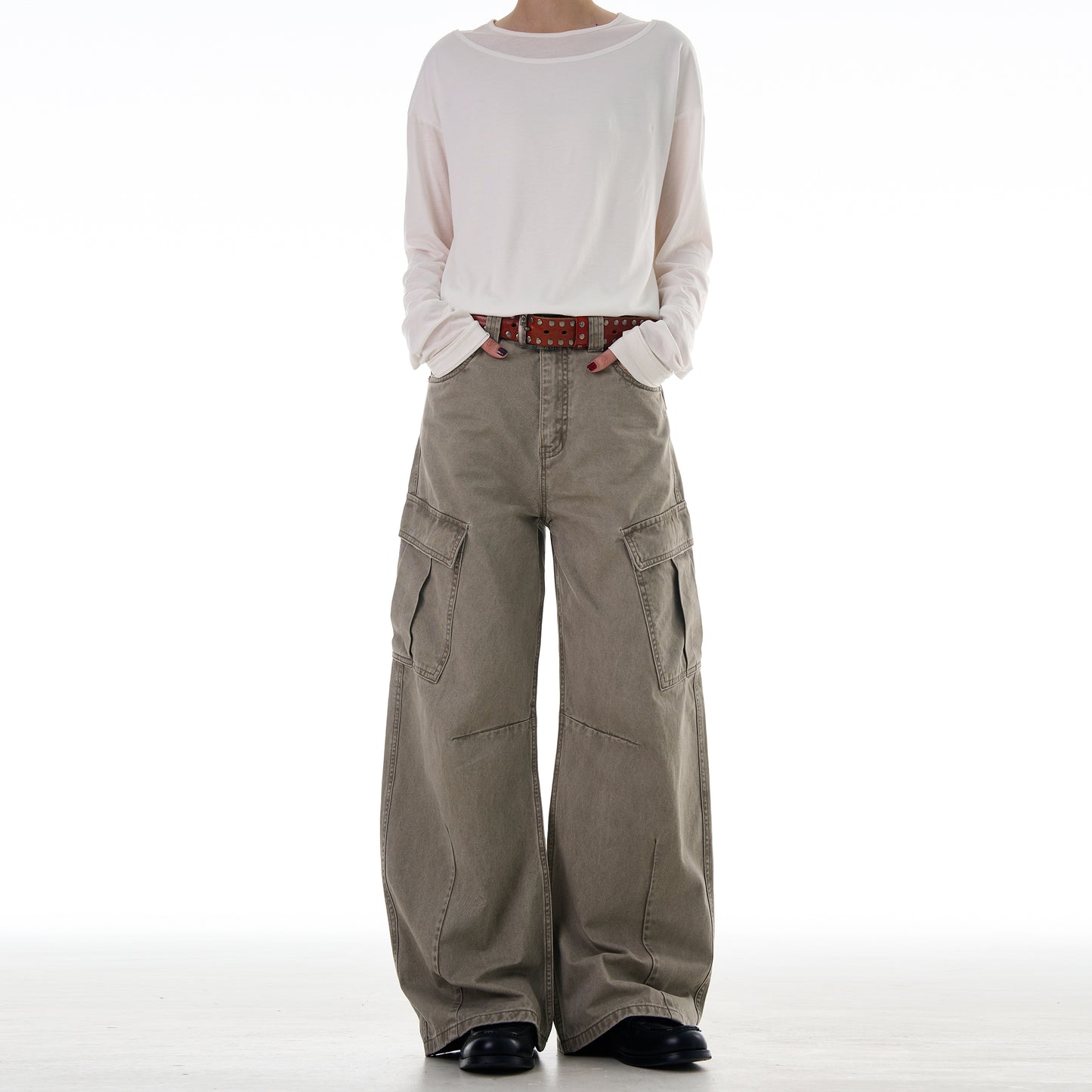 MADWITCH BAGGY VINTAGE CARGO PANTS #A605