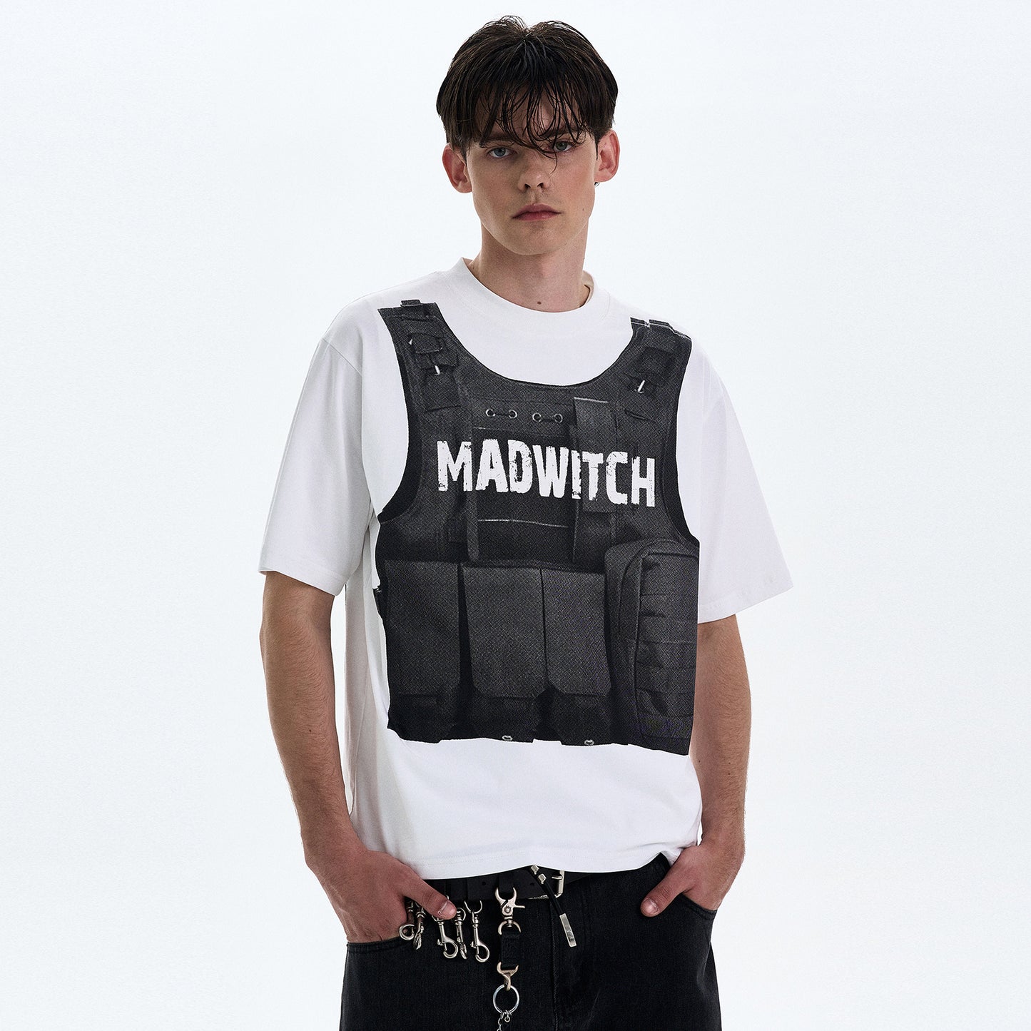 MADWITCH ORIGINAL TACTICAL VEST T-SHIRT #MD4190
