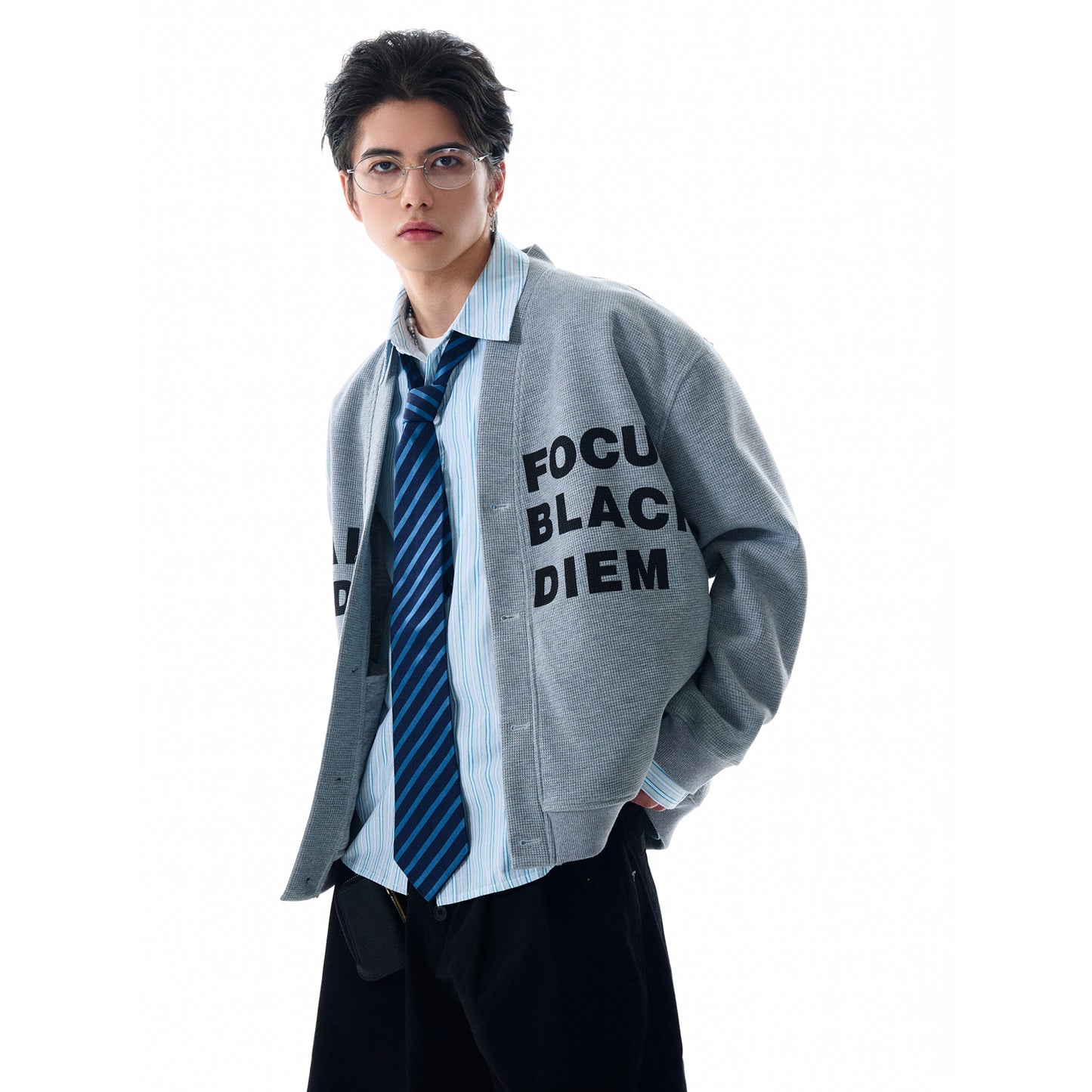 MADWITCH KNITTED CARDIGAN SWEATER OUTERWEAR #L500