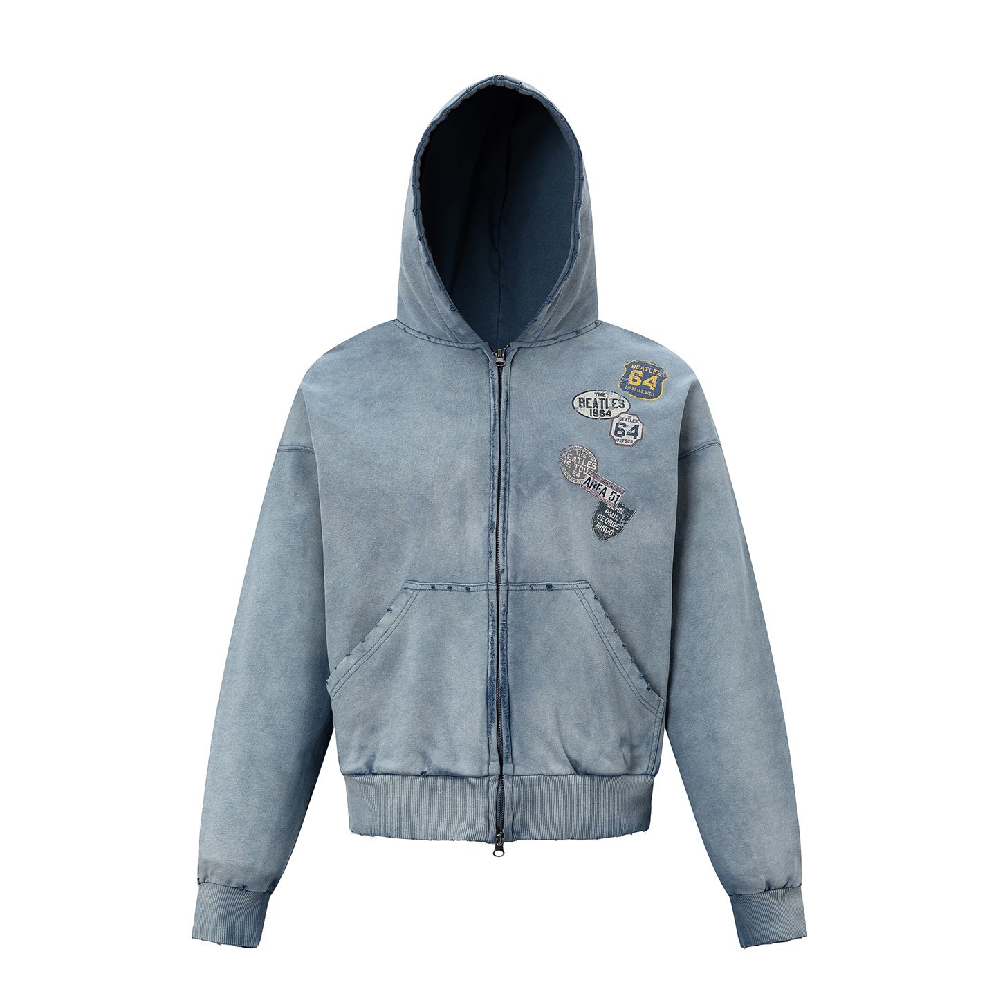 MADWITCH DISTRESSED HOODIE #27362