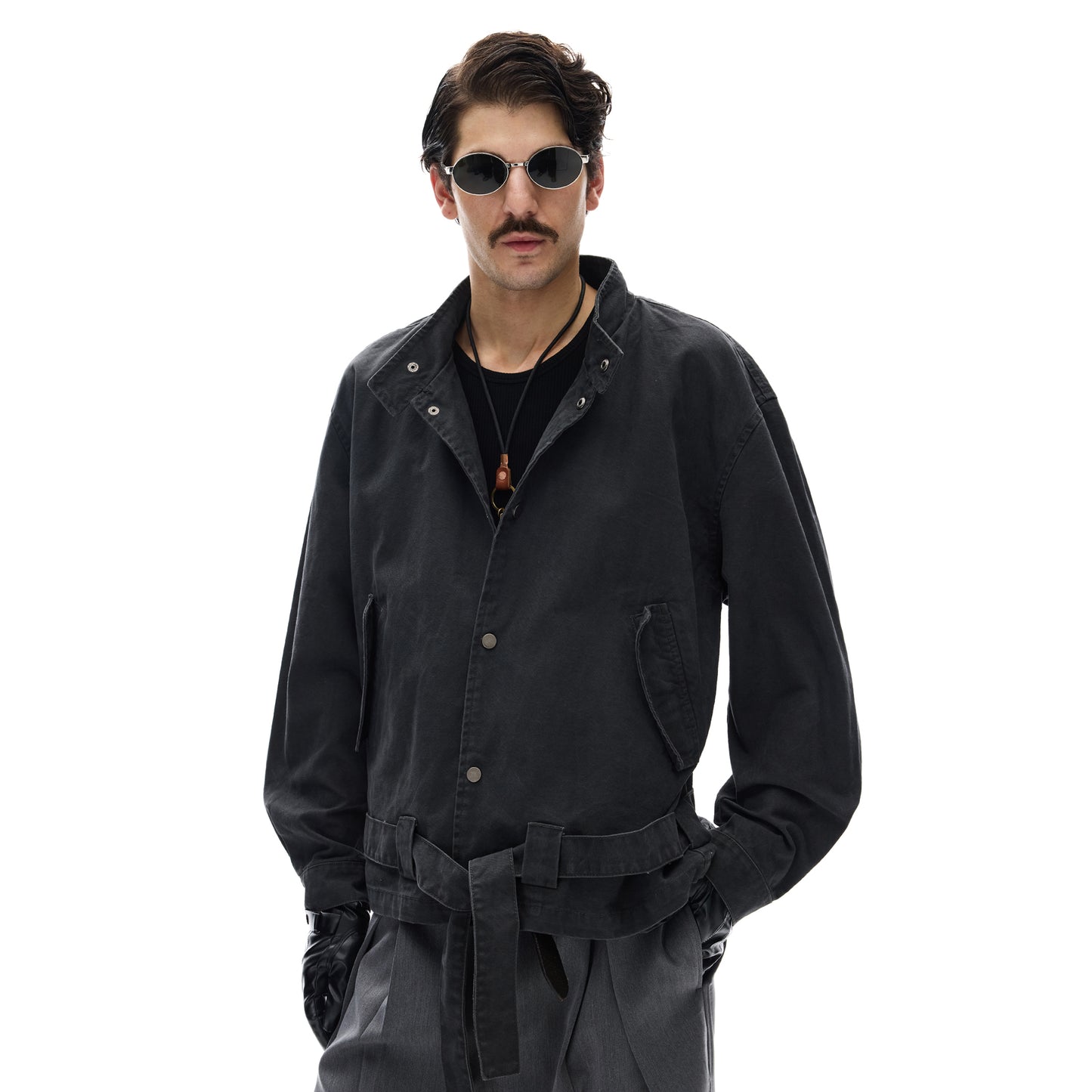 MADWITCH LACE UTILITY JACKET #K6688