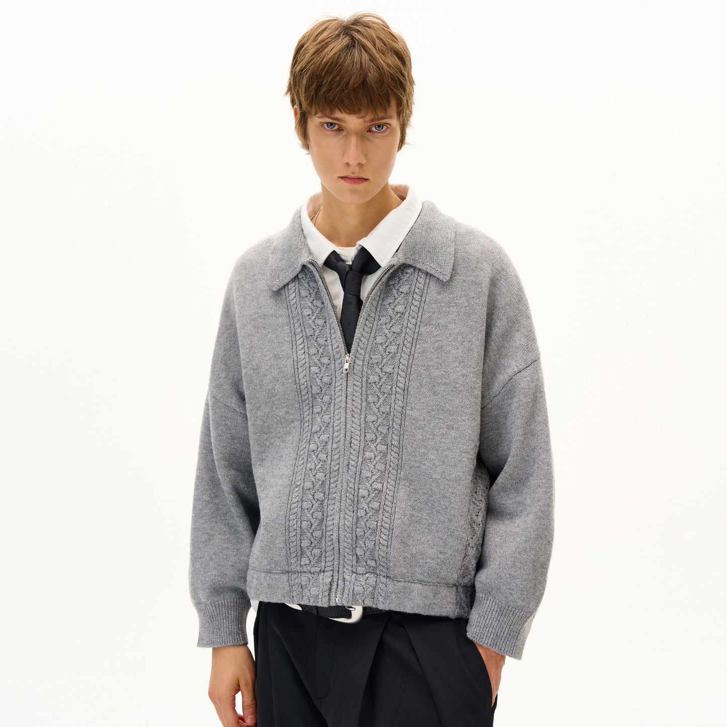 MADWITCH OLD MONEY KNIT BLAZER #AK066