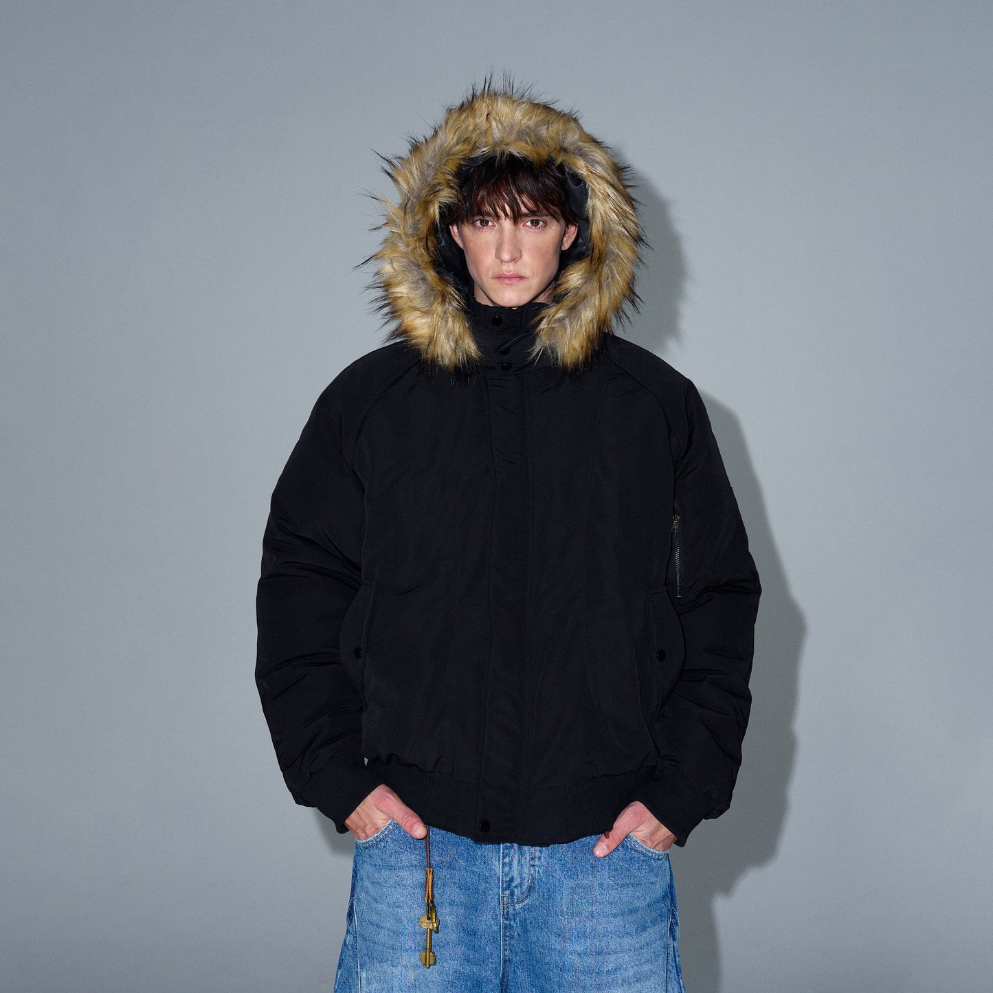 MADWITCH WINTER HOODED COAT #R9076