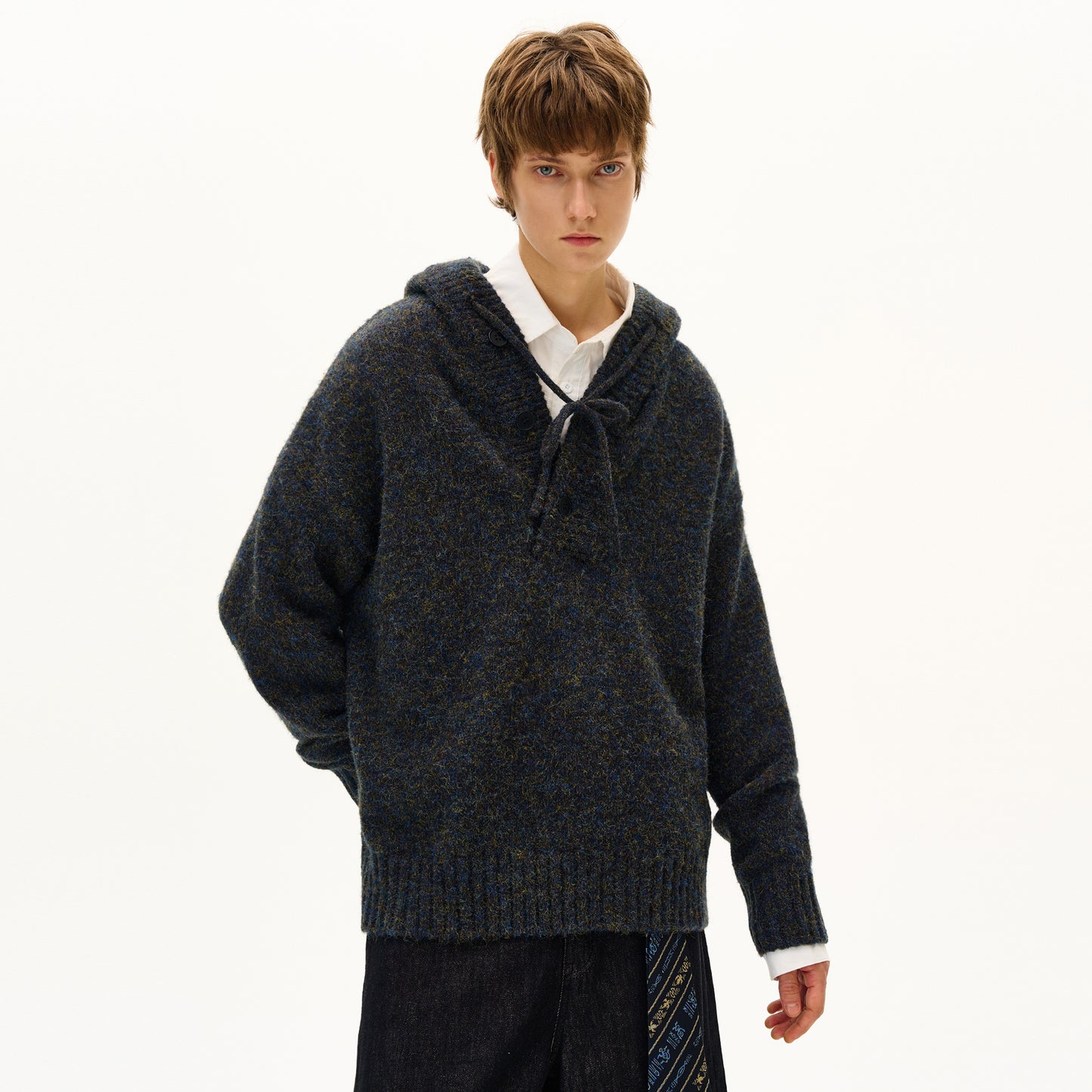 MADWITCH MOOD HOODED KNITWEAR #JY010