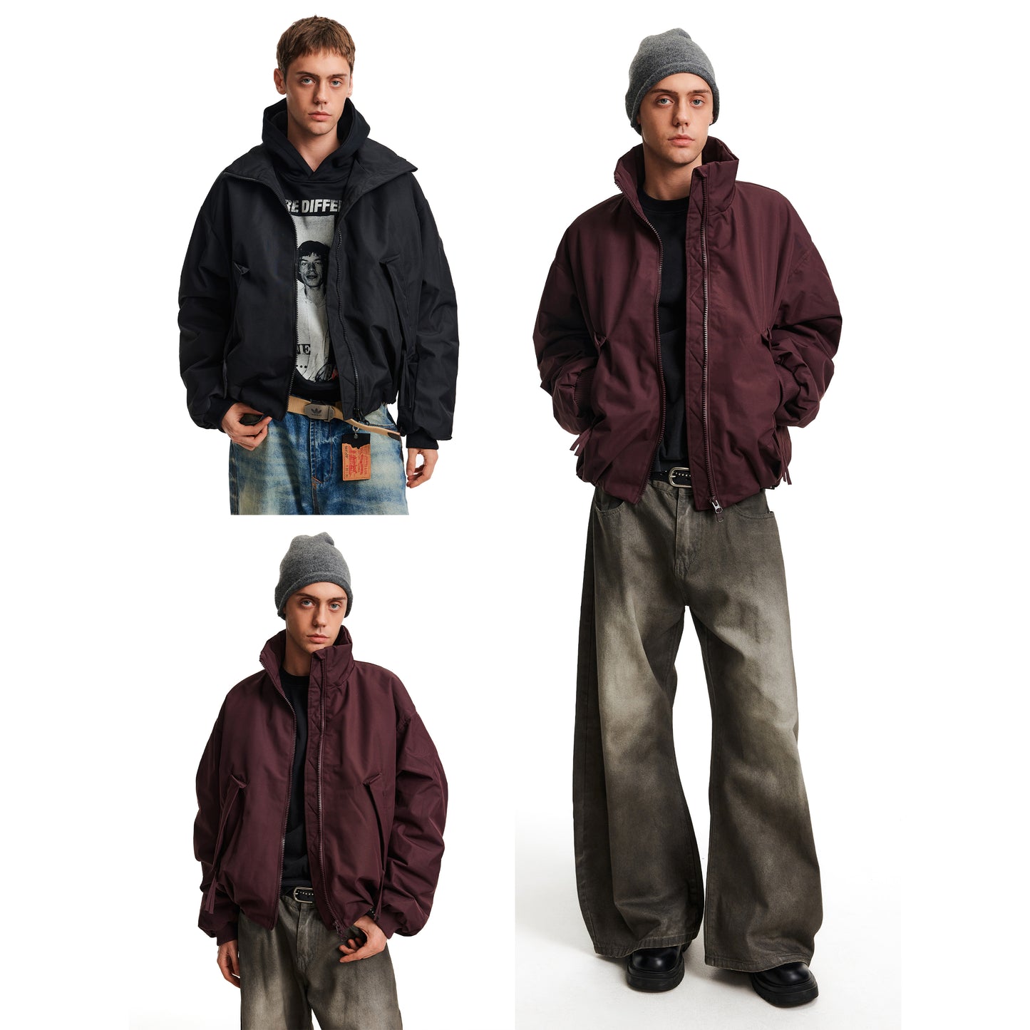 MADWITCH UTILITY PUFF JACKET #8815A308
