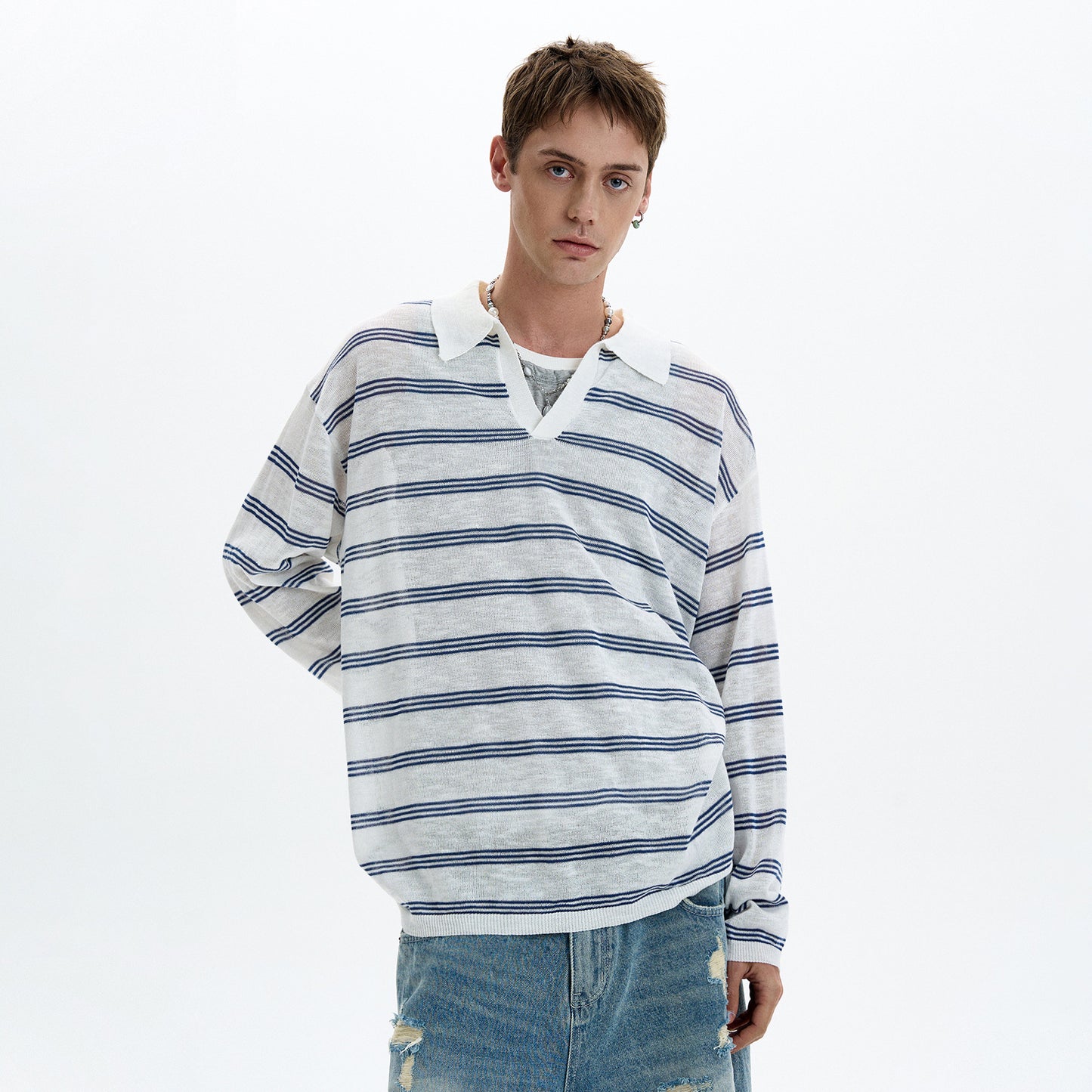 MADWITCH LIGHTWEIGHT KNIT LONG SLEEVE #68802