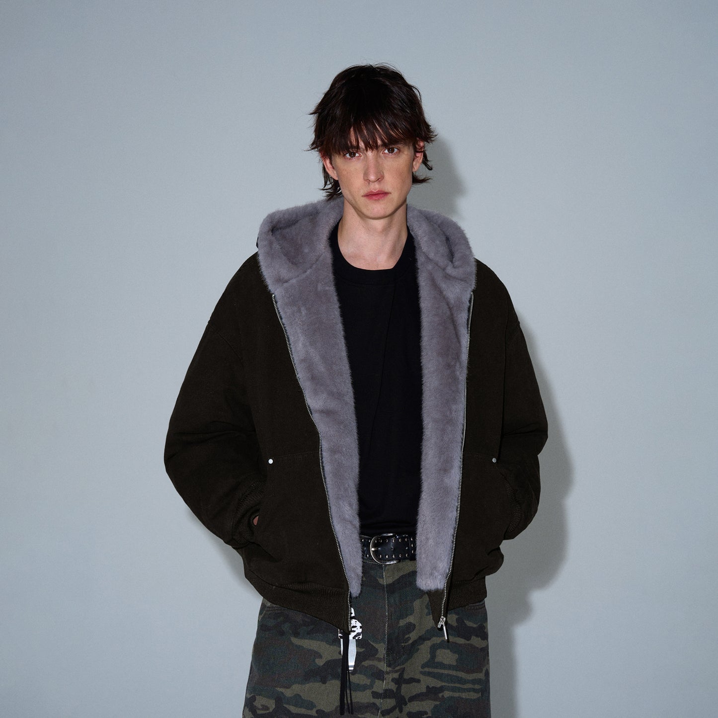 MADWITCH FLEECE-LINED WARM PADDED TOP #SD06